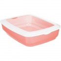 TRIXIE Bac a litiere Cisco avec rebords - 38x11x50 cm - Pour chat
