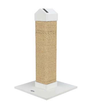 Poteau griffoir - TRIXIE - Be Nordic Iben - 60 cm - Blanc