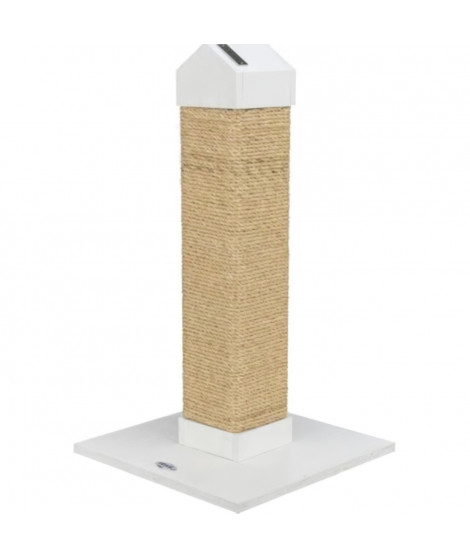 Poteau griffoir - TRIXIE - Be Nordic Iben - 60 cm - Blanc