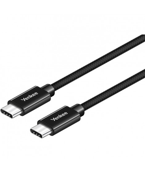 Câble USB-C 0,2 m - YENKEE - YCU C02 BK