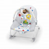 BABY EINSTEIN -DEAN- Transat bébé balancelle évolutif 3-en-1, Melodies et vibrations, 3 Positions, arche jouets amovible, 0-3…