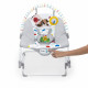BABY EINSTEIN -DEAN- Transat bébé balancelle évolutif 3-en-1, Melodies et vibrations, 3 Positions, arche jouets amovible, 0-3…
