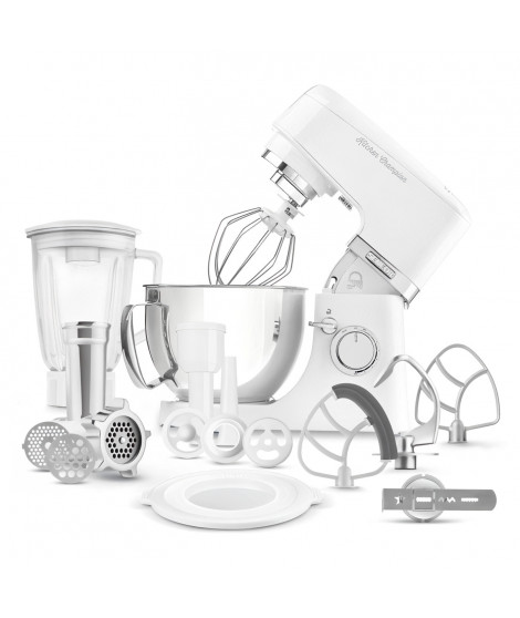 Robot pâtissier Sencor Kitchen Champion STM 6350WH - 1000 Watt - Blanc - 8 présélections - Bol 4.5L