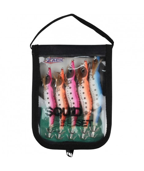 ZACK Kit 5 Poissons Turlutte