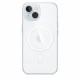 APPLE - iPhone 15 - Coque transparente avec MagSafe