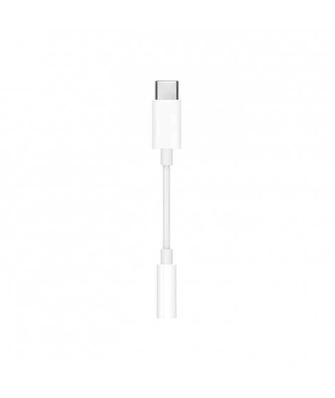 Adaptateur - APPLE - MW2Q3ZM/A - USB-C vers Jack 3.5 - Blanc - 0.09 kg