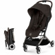 CYBEX - Poussette ultra compacte et confortable - ORFEO - 4 roues - Chocolate Brown