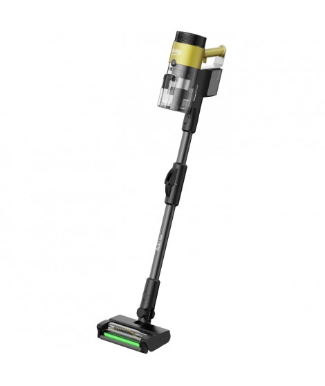 BEKO VRT97325VY - Aspirateur Balai - 450 W - 150 AW - Station de vidange - Noir / Vert