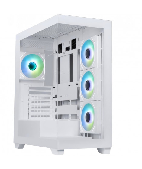 Boitier PC - BITFENIX - CETO Premium Edition - Sans alimentation - Moyen tour - Format ATX - Blanc