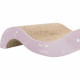 Junior griffoir vague - TRIXIE - 38 x 7 x 18 cm - Mauve / Menthe