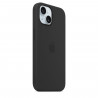APPLE - iPhone 15 - Coque en silicone avec MagSafe - Noir