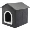 Abri - TRIXIE - Livia - 38 x 41 x 44  cm - Gris foncé / Blanc