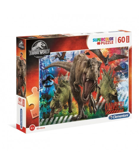 Clementoni - 60 pieces Maxi - Jurassic World