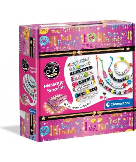 Clementoni - Crazy Chic - Message bracelets