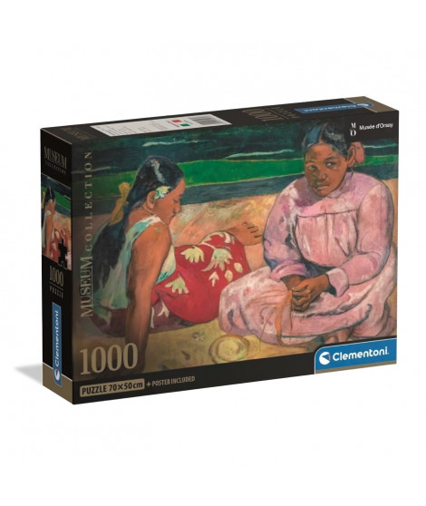 CLEMENTONI - Compact 1000 pieces - Gauguin : Femmes de Tahiti