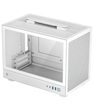 Boîtier mini tour - DeepCool - CH160 mT - Blanc - Design compact - Optimisé pour Mini-ITX