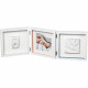Baby Art My Baby Style - Cadre Photo Double Empreinte Bébé : Personnalisez avec Kit Empreintes Mains et Pieds Bébé, Cadeau Na…