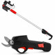 Sécateur rechargeable - ELEM - CS7.2VLIT-23 - 7.2V lithium avec perche télescopique
