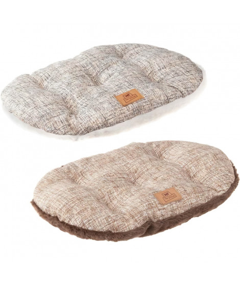 Coussin - FERPLAST - RELAX 45/2 - 43 x 30 cm - Tissu et fourrure