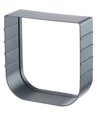 Tunnel d'extension - FERPLAST - Pour chatieres Swing 1 - Gris