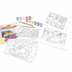 Kit de peinture par numéro - CRAYOLA - 6 gabarits de peinture - Des 5 ans