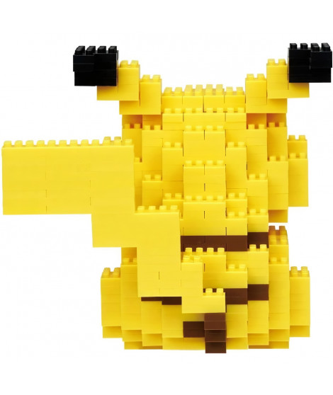 Figurine en briques - BANDAI - NANOBLOCK - Pokémon - Pikachu Deluxe