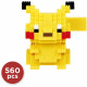 Figurine en briques - BANDAI - NANOBLOCK - Pokémon - Pikachu Deluxe