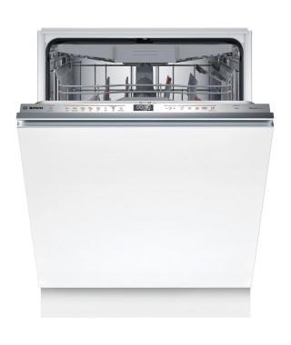 Lave-vaisselle tout intégrable BOSCH SMH6ECX12E SER6 - 14 couverts - 42 dB - porte a glissieres - tiroir a couverts