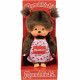 Peluche singe - BANDAI - Monchhichi Tablier a Fleurs - 20 cm