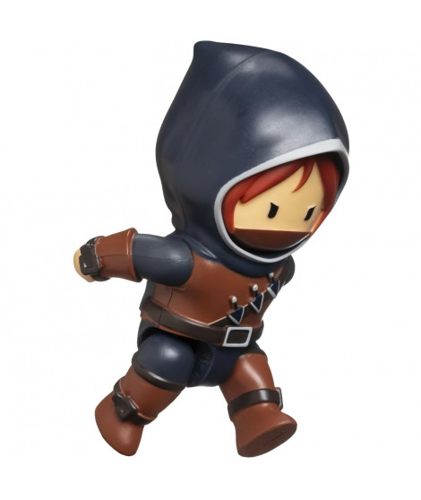 Figurine articulée - BANDAI - Stumble Guys - Stabby Kate - 11 cm - Avec stickers