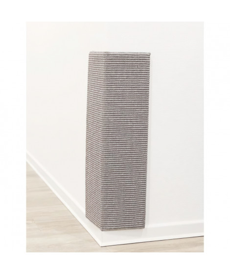 TRIXIE Griffoir pour murs et angles - XXL - 38 x 75 cm - Gris - Pour chat