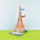 Nanoblock - Bandai - NB057 - Tour Eiffel - 500 pieces - a monter soi-meme - 8 ans et plus