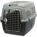 Box de transport - TRIXIE - Giona 4 - Recyclé - S / M : 50 x 51 x 70 cm - Anthracite / Gris-vert