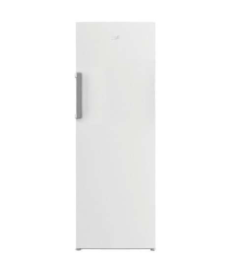 Congélateur armoire - BEKO série b100 - RFNE290L41WN - Classe E - 256 L - 5 tiroirs - 59,5 x 70 x 171,4 cm - Blanc