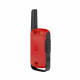 Talkies Walkies Motorola Rouge T42 - Portée 4 km - 16 canaux - Affichage LCD