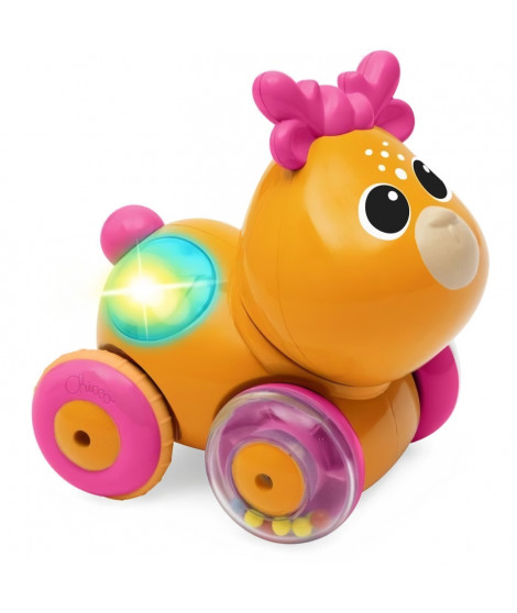 CHICCO - Faon Sprint&go - Orange et rose - Des 6 mois