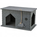 Abri - TRIXIE - Lene - Feutre - 54 x 30 x 35  cm - Gris