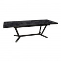 Table de jardin - Rectangulaire - Extensible - Structure en aluminium - Jusqu'a 12 p. - VITA - Proloisirs