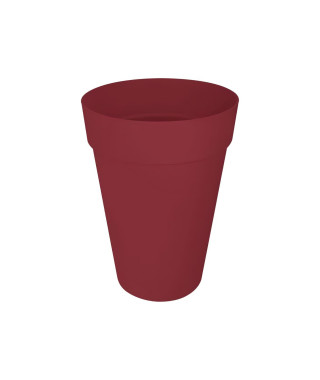 Pot de fleur - Elho - Loft Urban Rond - Haut 42 - Rouge - Ø 42 x H 56 cm - Extérieur - 100% recyclé