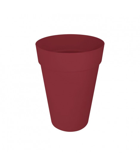 Pot de fleur - Elho - Loft Urban Rond - Haut 42 - Rouge - Ø 42 x H 56 cm - Extérieur - 100% recyclé