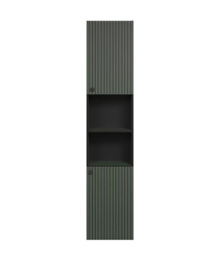 Colonne de salle de bain - Décor chene - L40 x H186 x P31cm - PURE BLISS