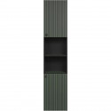 Colonne de salle de bain - Décor chene - L40 x H186 x P31cm - PURE BLISS