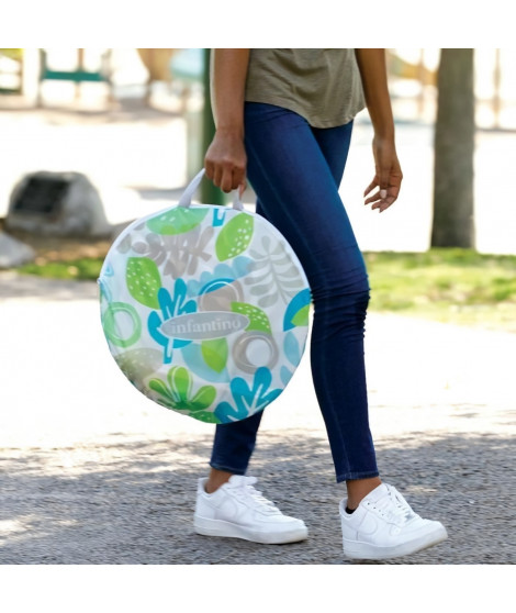 Aire de jeu évolutive a balles 3 en 1 avec canopy anti UV et moustiquaire - INFANTINO - 303127
