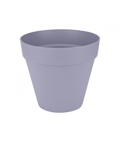 Pot de fleur - Elho - Loft Urban Rond - Violet - L 29 x B 28.5 x H 26 cm - Extérieur - 100% recyclé