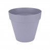 Pot de fleur - Elho - Loft Urban Rond - Violet - L 29 x B 28.5 x H 26 cm - Extérieur - 100% recyclé