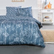 Parure de lit - TODAY - Sunshine - 12.15 imprimé floral - 2 personnes - 220 x 240 cm - 100% Coton 57 fils