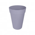 Pot de fleur - Elho - Loft Urban Rond - Haut 35 - Violet - L 34 x B 33.5 x H 45 cm - Extérieur - 100% recyclé
