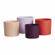 Pot de fleur - Elho - Lex Pott - Set 15 - Violet Rouge Rose Violet - L 15 x B 14.8 x H 14 cm - Intérieur - 100% recyclé
