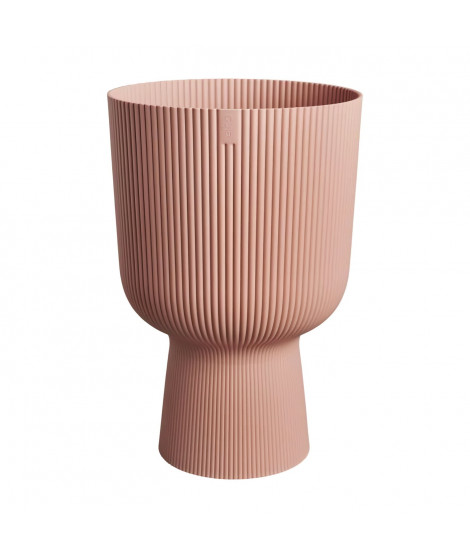 Pot de fleur - Elho - Vibes Fold Coupe - Rose - L 30 x B 29.5 x H 45 cm - Intérieur - 100% recyclé