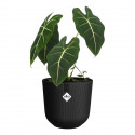 Pot de fleur - Elho - Jazz Rond - Noir - Ø 26 x H 24 cm - Intérieur - 100% recyclé